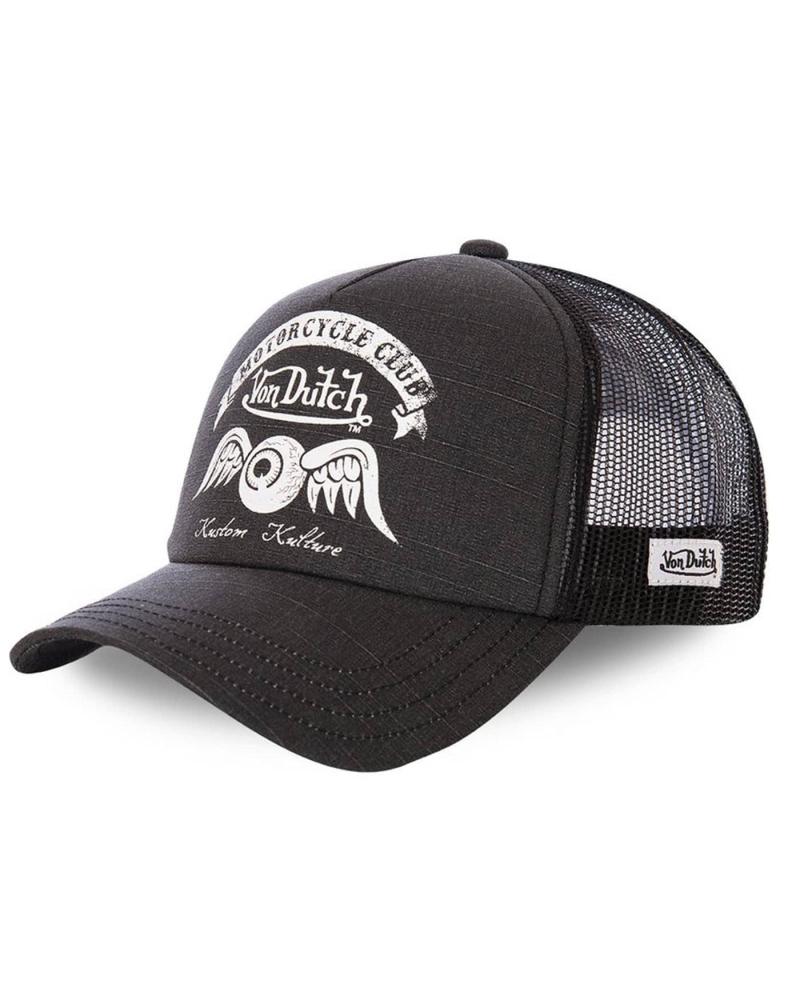 GORRA TRUCKER VON DUTCH CREW8 NEGRA MULTICOLORES MULTICOLOR