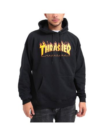 THRASHER FLAME LOGO LLAMAS NEGRA MULTICOLORES MULTICOLOR