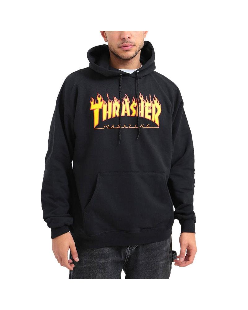 THRASHER LOGO FLAMME NOIR MULTICOLORE MULTICOLOR