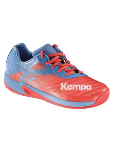 KEMPA WING 2.0 JUNIOR HANDBALL SHOES RED BLUE 02 GRIS CORAIL GRIS LILAS 02