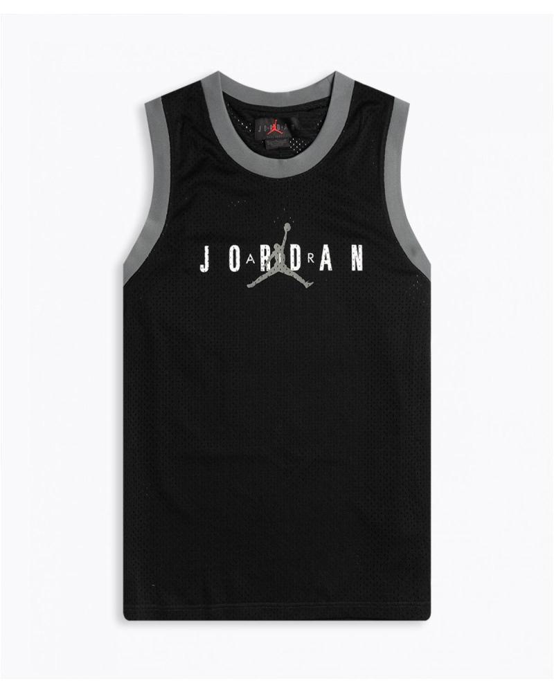 MAGLIETTA NIKE JORDAN JUMPMAN SPORT DNA NERO GRIGIO FUMO-BIANCO NEGRO-GRIS HUMO-BLANCO