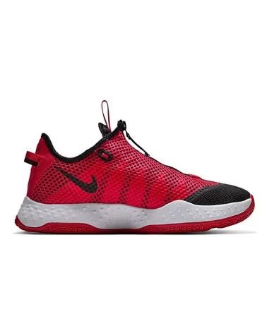 NIKE PG 4 UNIVERSITY RED/BLACK BASKETBALLSCHUHE REF 756645