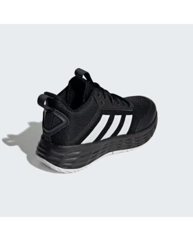 ADIDAS ZAPATILLAS OWNTHEGAME JUNIOR NEGRAS Y BLANCAS NEGRO