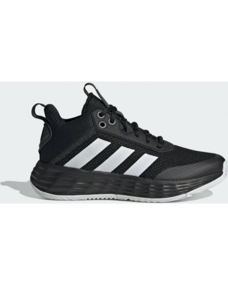 ADIDAS ZAPATILLAS OWNTHEGAME JUNIOR NEGRAS Y BLANCAS NEGRO