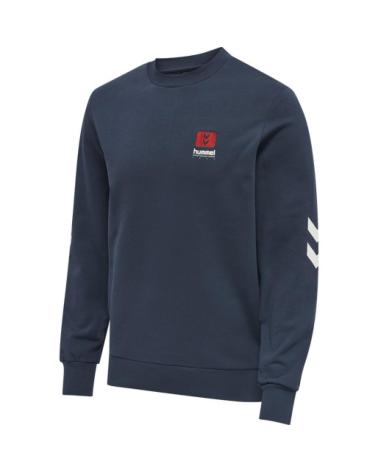 CAMISOLA HUMMEL GOLA REDONDA AZUL MARINHO MARINO