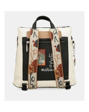 BOLSO MOCHILA ANEKKE COLECCIÓN TEJA 40715-233 TEJA