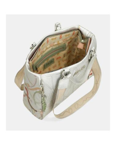 BOLSO TOTE ANEKKE REF. 40601-290 COLOR PLATA 525 PLATA