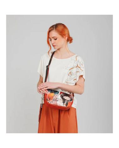 BOLSO BANDOLERA ANEKKE REF. 40703-498 COLOR TEJA TEJA