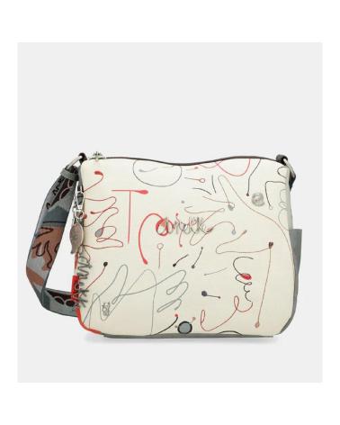 BOLSO BANDOLERA ANEKKE 40763-515 BLANCO BLANCO