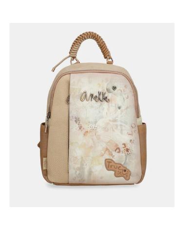 MOCHILA ANEKKE 40815-259 COM DESIGN EXCLUSIVO BEGE BEIGE