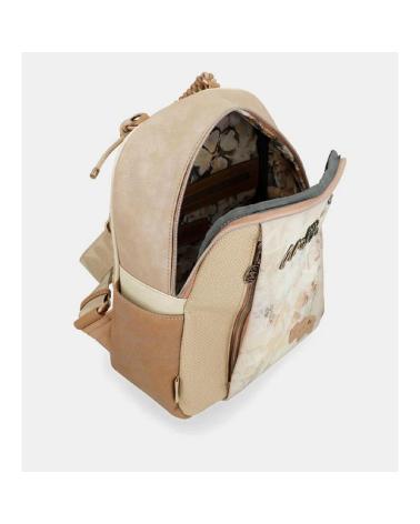 MOCHILA ANEKKE 40815-259 COM DESIGN EXCLUSIVO BEGE BEIGE