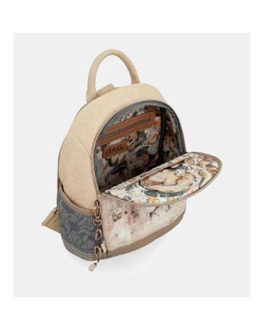 MOCHILA ANEKKE 40805-283 COM ILUSTRAÇÃO INSPIRADORA BEGE BEIGE