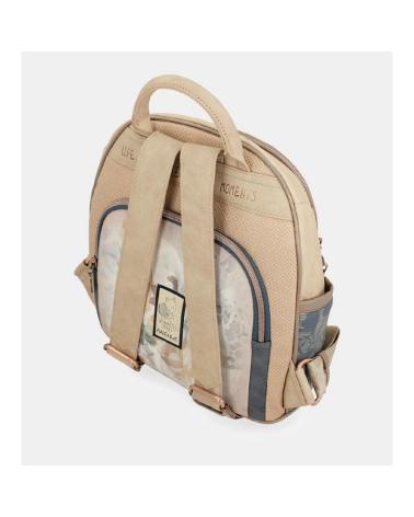 MOCHILA ANEKKE 40805-283 COM ILUSTRAÇÃO INSPIRADORA BEGE BEIGE