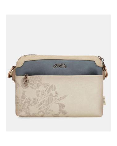 ANEKKE UMHÄNGETASCHE 40803-160 BEIGE MIT ILLUSTRIERTEM DESIGN BEIGE