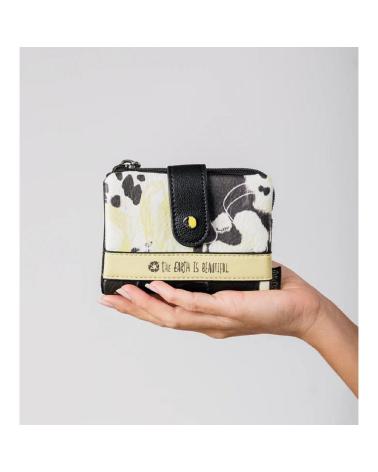 PORTEFEUILLE COMPACT ANEKKE NOIR MODÈLE 40879-910 AVEC DESIGN EXCLUSIF NEGRO