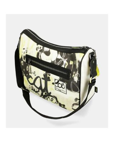 BOLSO ANEKKE 40873-170 BLANCO ESTAMPADO MAPAMUNDI BLANCO