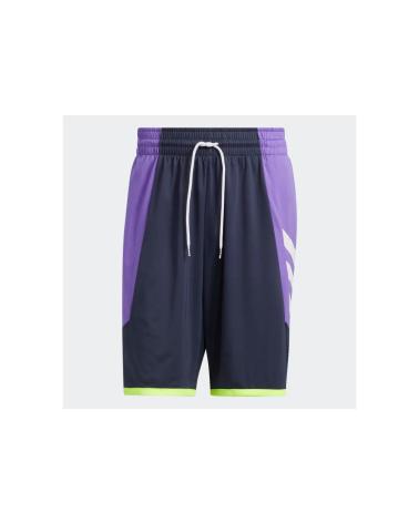 SHORT DE BASKETBALL ADIDAS PRO MADNESS BLEU MARINE VERT AZUL MARINO-VERDE