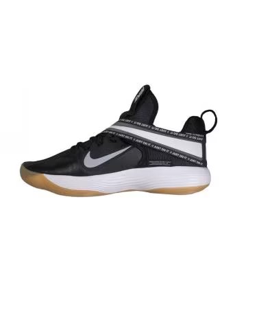 NIKE REACT HYPERSET SCARPE VOLLEY-PALLAMANO NERE BLANCO