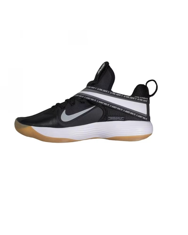 NIKE REACT HYPERSET SCARPE VOLLEY-PALLAMANO NERE BLANCO