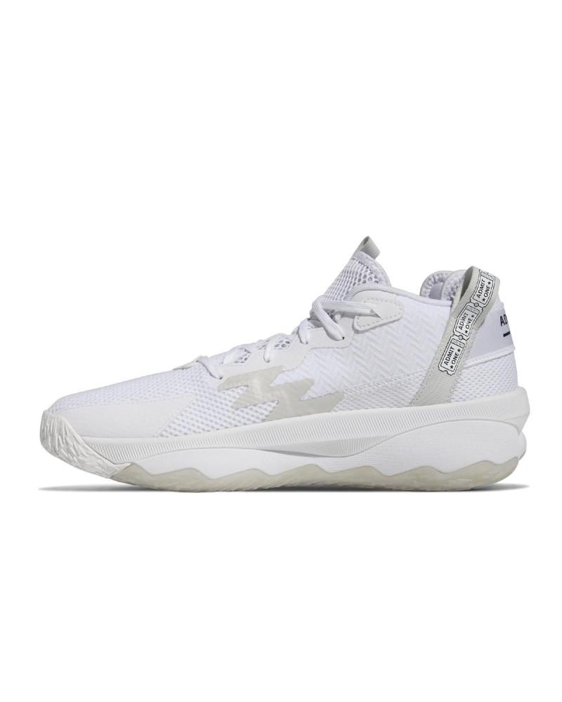 SAPATILHAS ADIDAS DAME 8 BASQUETEBOL BRANCAS BLANCO
