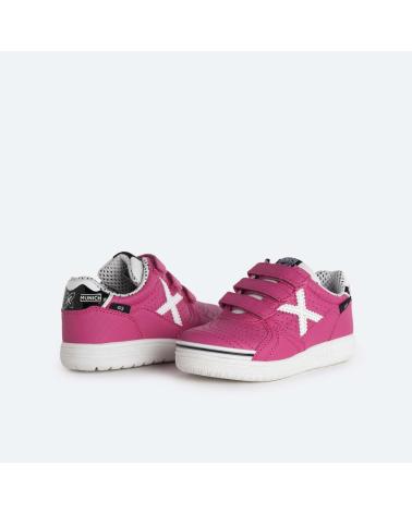 MUNICH ZAPATILLAS G-3 JUNIOR VELCRO ROSA ROSA