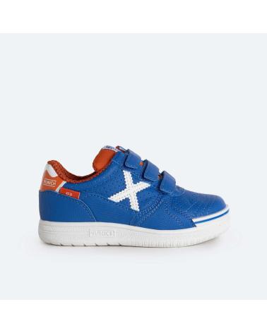 MUNICH ZAPATILLAS G-3 JUNIOR VELCRO AZUL AZUL