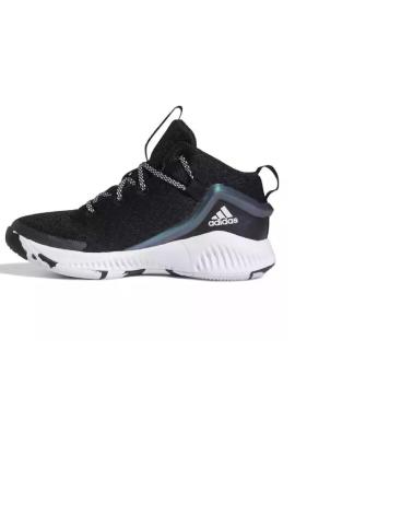 ADIDAS CHAUSSURES DE BASKETBALL LOCKDOWN JUNIOR NOIR BLANC NEGRO