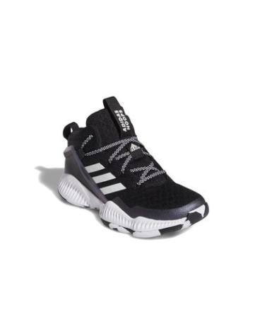 ADIDAS CHAUSSURES DE BASKETBALL LOCKDOWN JUNIOR NOIR BLANC NEGRO