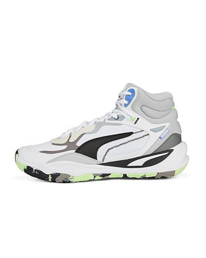 PUMA PLAYMAKER PRO MID BASKETBALL SHOES GREY GRIS