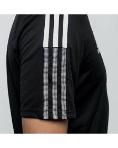 CAMISETA ADIDAS TIRO 21 PRETO E CINZA GRIS