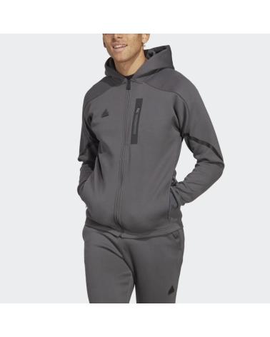 CHAQUETA ADIDAS DESIGNED FOR GAMEDAY GRIS GRIS