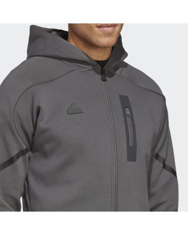 CHAQUETA ADIDAS DESIGNED FOR GAMEDAY GRIS GRIS