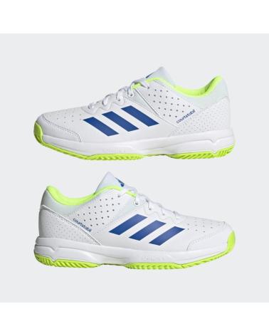 SCARPE DA PALLAMANO ADIDAS COURT STABIL JR BIANCHE BLANCO