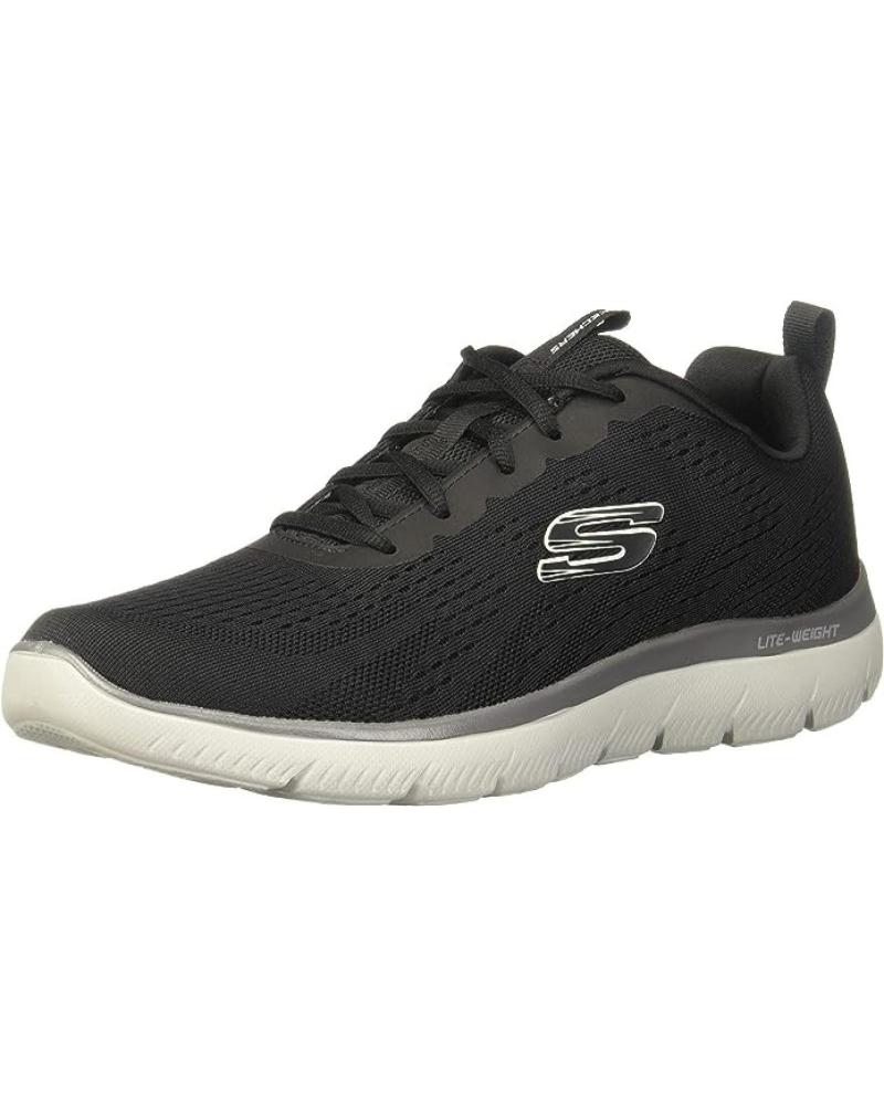 SKECHERS SCARPE UOMO TORRE AJ5904 NERE NEGRO