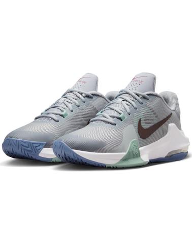 NIKE AIR MAX IMPACT 4 NOIR, GRIS FUMÉE ET BLANC NEGRO-GRIS HUMO-BLANCO