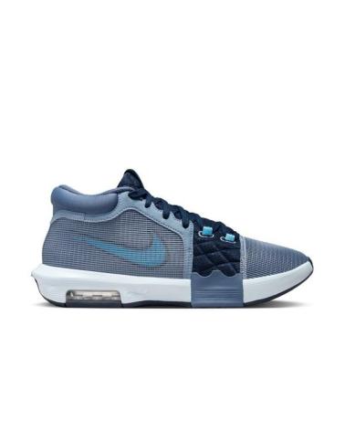 NIKE LEBRON WITNESS VIII BASKETBALLSCHUHE MARINEBLAU UND GRÜN AZUL MARINO-VERDE