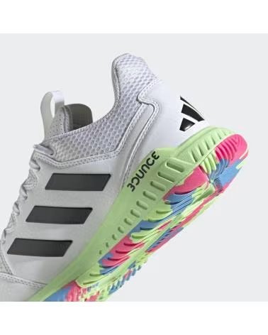ADIDAS COURT FLIGHT FTWBLA SNEAKER WEISS MIT MEHRFARBIGER SOHLE BLANCO