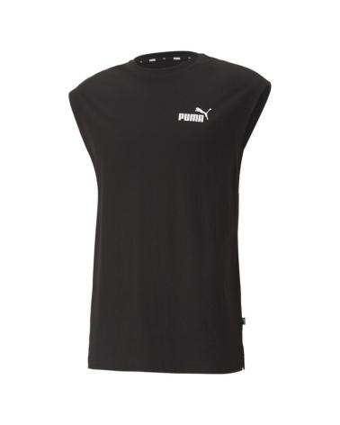 PUMA CAMISOLA PRETA SEM MANGAS NEGRO BLACK WHITE 400