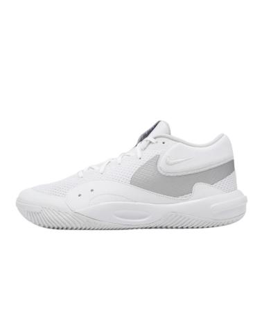 NIKE HYPERQUICK GRAU WEISS SCHUHE BLANCO