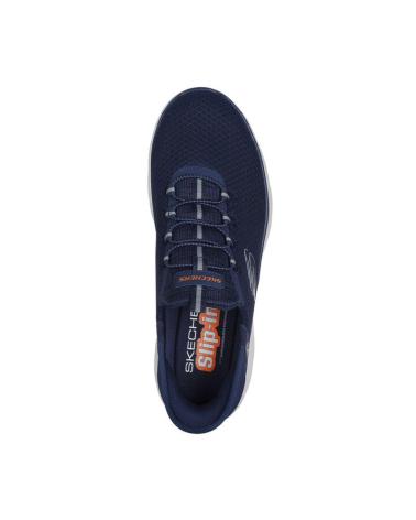 SKECHERS FAREGROVE BLU MARINO-VERDE AZUL MARINO-VERDE