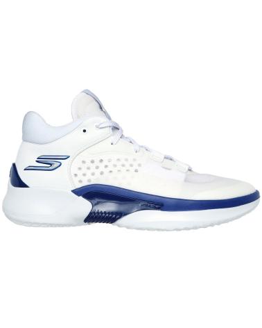 SKECHERS SKZ RESAGRIP CHAUSSURES DE BASKETBALL BLANCHES BLANCO