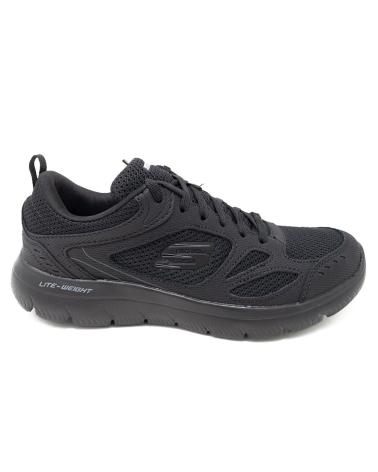 SKECHERS SOUTH SCARPE CASUAL NERE AJ5904 001 NEGRO BLACK AJ5904 001
