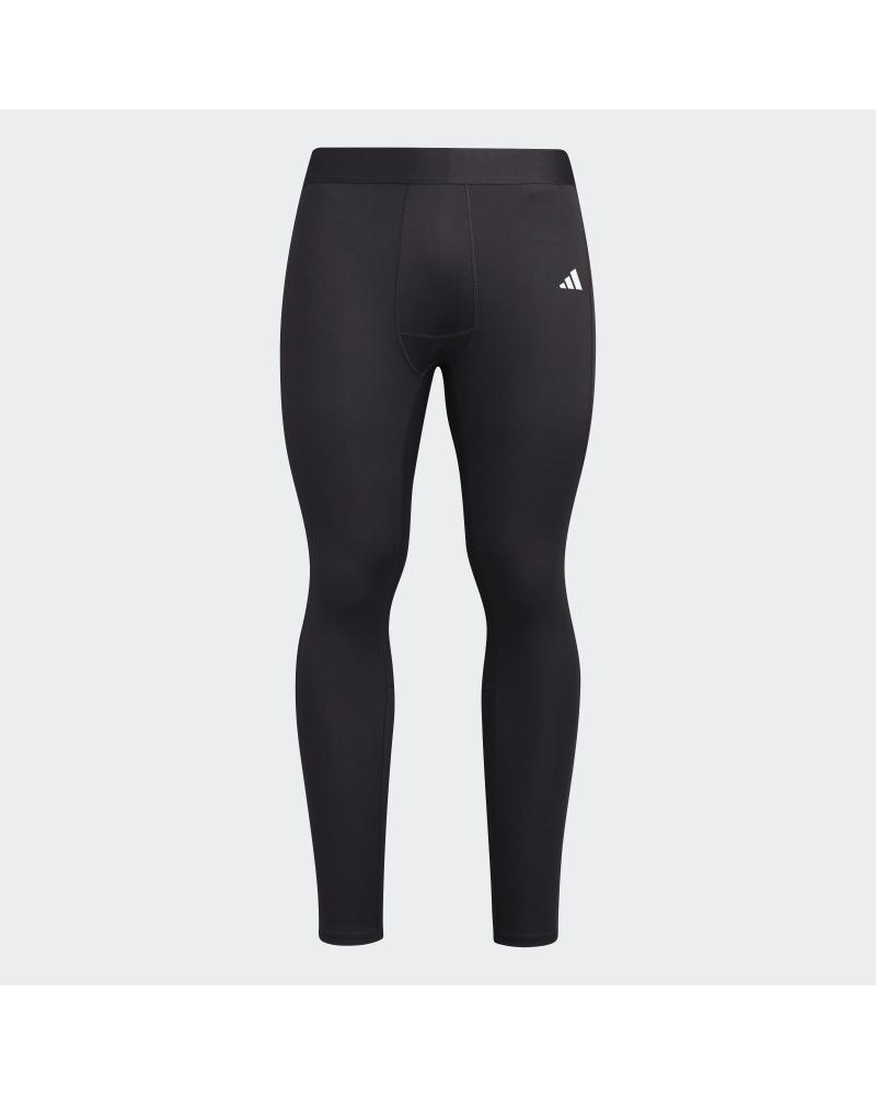 ADIDAS TECHFIT LANGE HERREN-TIGHTS - SCHWARZ NEGRO