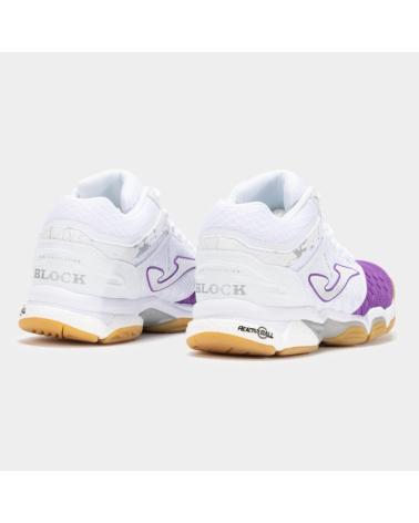 JOMA CHAUSSURES DE HANDBALL V BLOK LADY BLANCHES VIOLET BLANCO