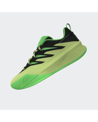ADIDAS DAME CERTIFIED 3J JUNIOR BASKETBALL SHOES FLUORESCENT GREEN VERDE
