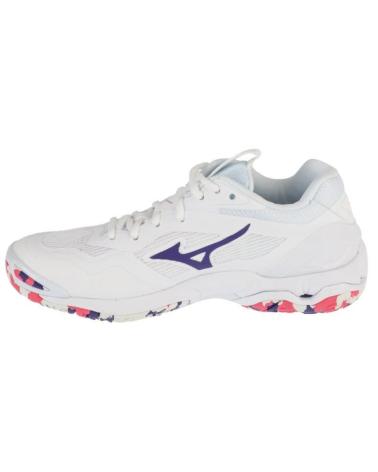 MIZUNO WAVE STEALTH 6 HANDBALL VOLLEY BADMINTON BLANC BLANCO