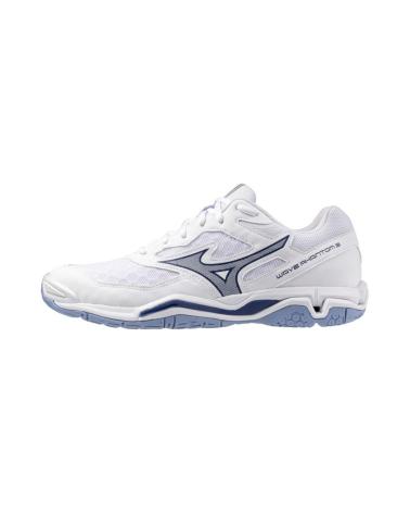 MIZUNO WAVE PHANTOM 3 - CHAUSSURES D'INTÉRIEUR BLANC ET BLEU AZUL