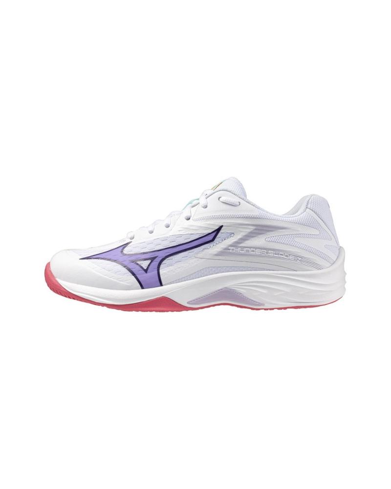 MIZUNO LIGHTNING STAR Z7 JR HANDBALL-VOLLEYBALLSCHUHE WEISS MEHRFARBIG BLANCO