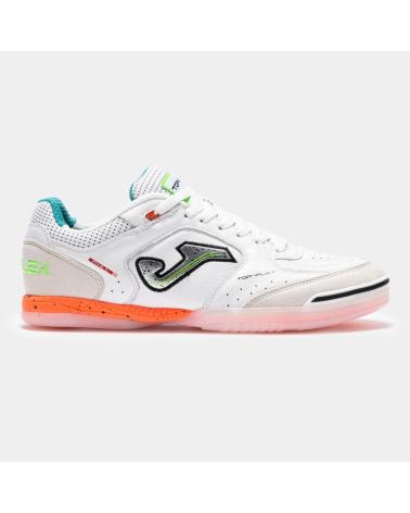Lässige-sneaker-für-herren-JOMA-TOP-FLEX-2532-INDOOR-BLANCO-ROJO-PIEL-VERDE
