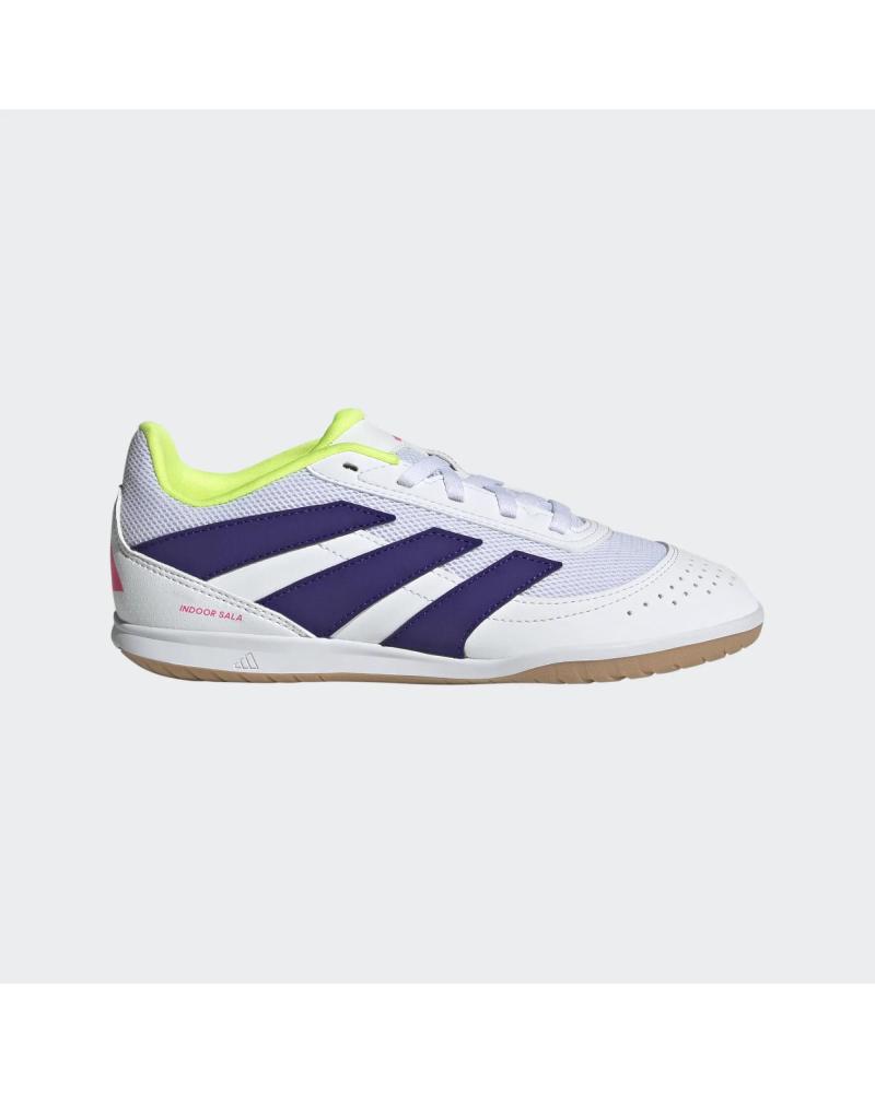 ADIDAS PREDATOR CLUB IN J HALLENFUSSBALLSCHUHE WEISS FTWWHT-LUCPNK-LU